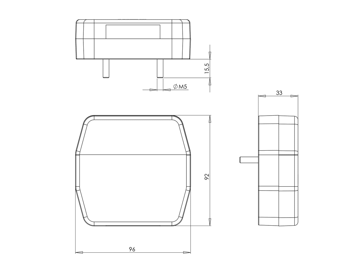 LED position light OCTAGON