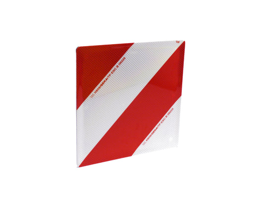 Warntafel Beidseitig 283mm Rechtsabweisend