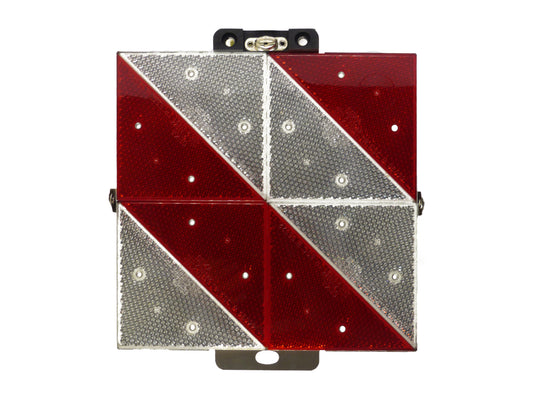 Park Warntafel Klappbar 285mm Rechtsabweisend