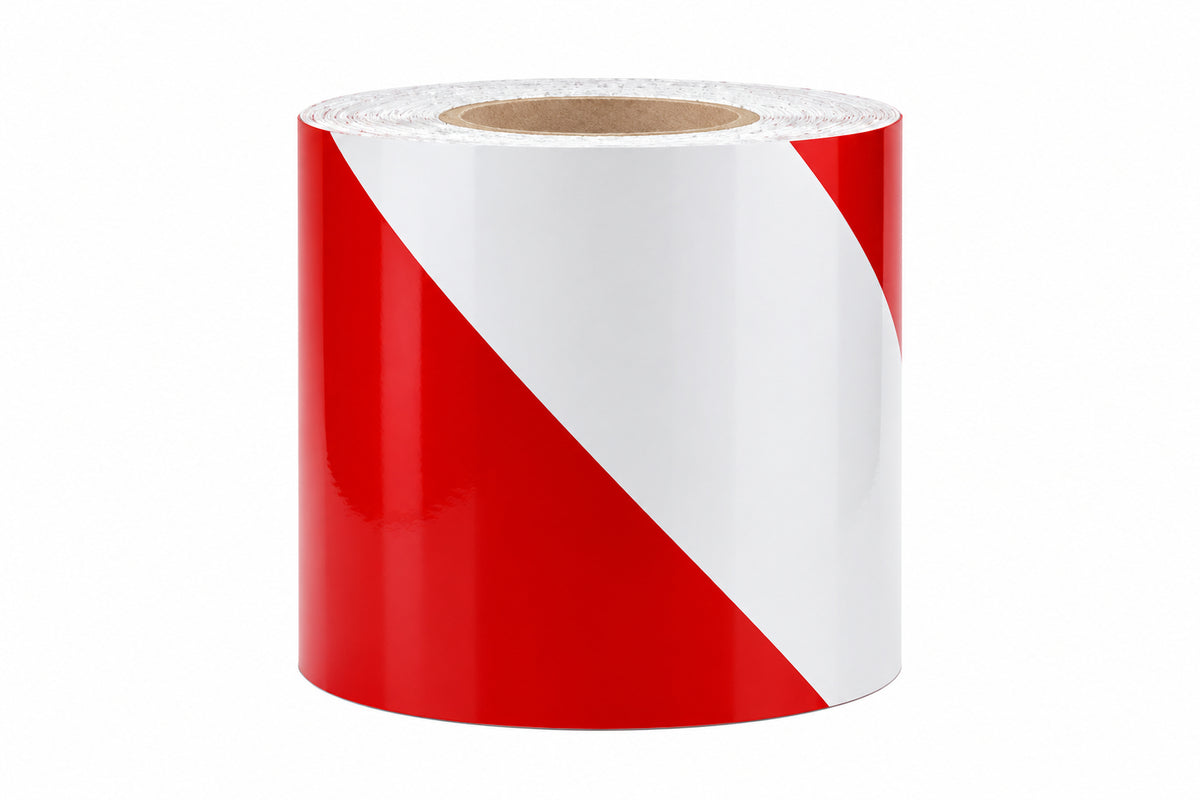 Reflective foil roll self adhesive 141mm pointing left