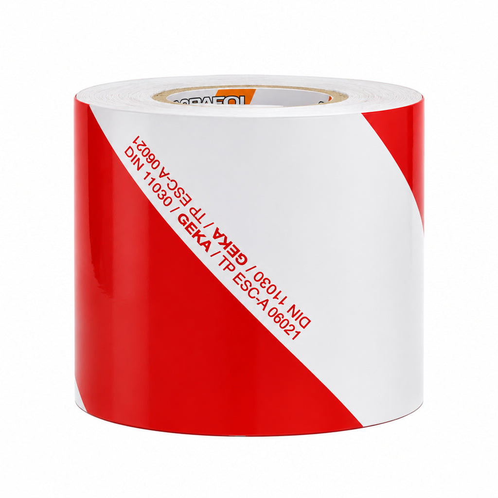 Reflective foil roll self-adhesive 141mm pointing right