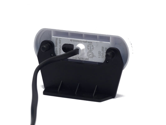 Úhlový držák polohového svítidla zakřivený