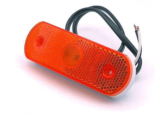 Feu de gabarit LED Bombé Orange