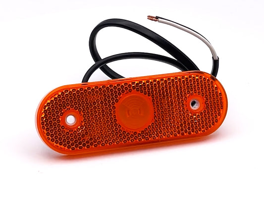 Feu de gabarit LED plat orange