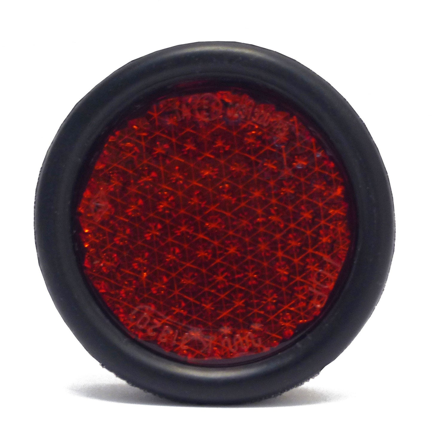 Reflector 65mm Round Red Rubber Protective Socket
