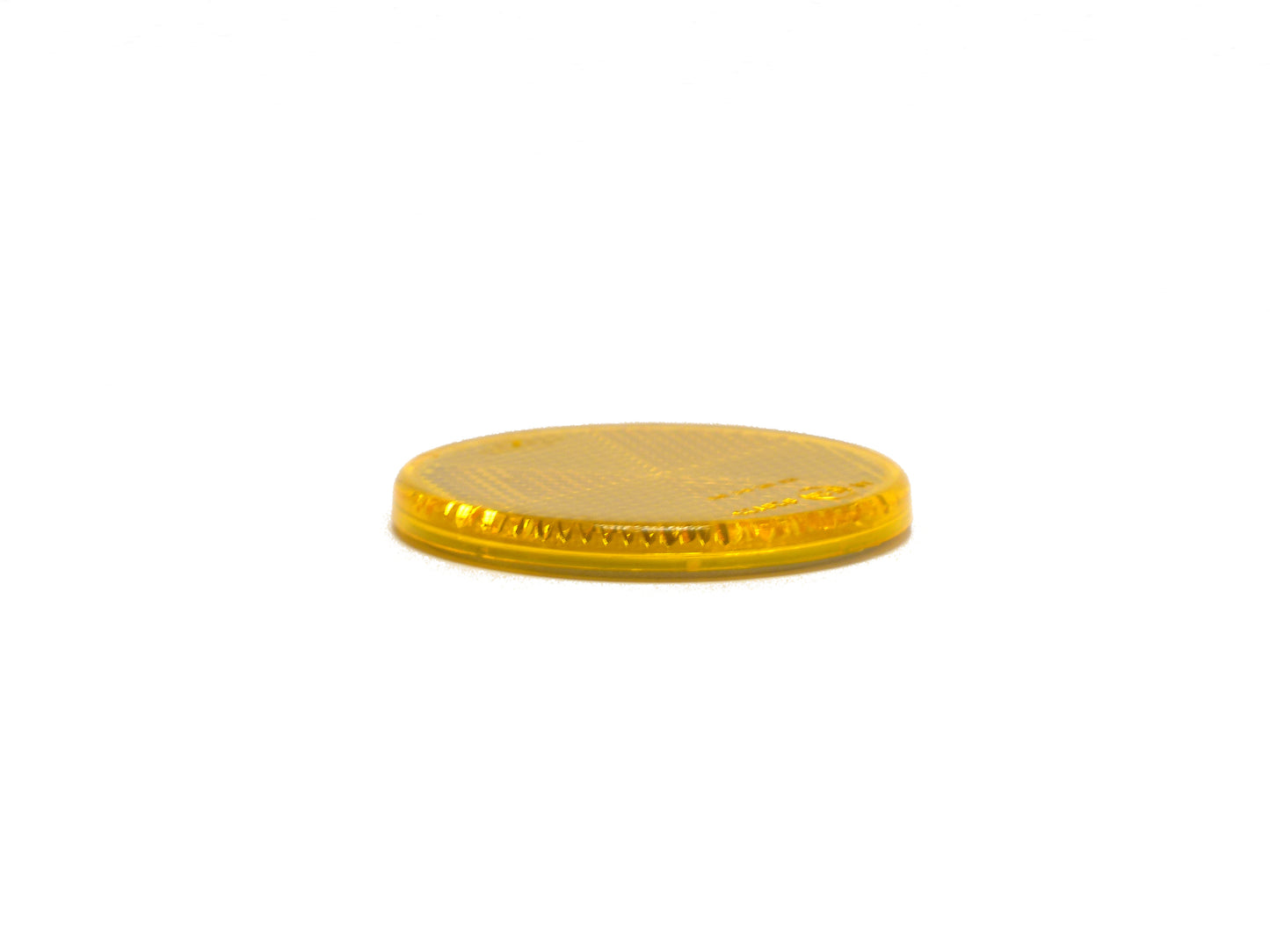 Reflector 60mm self-adhesive yellow