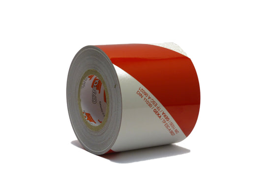 Reflective foil roll self adhesive 141mm pointing left