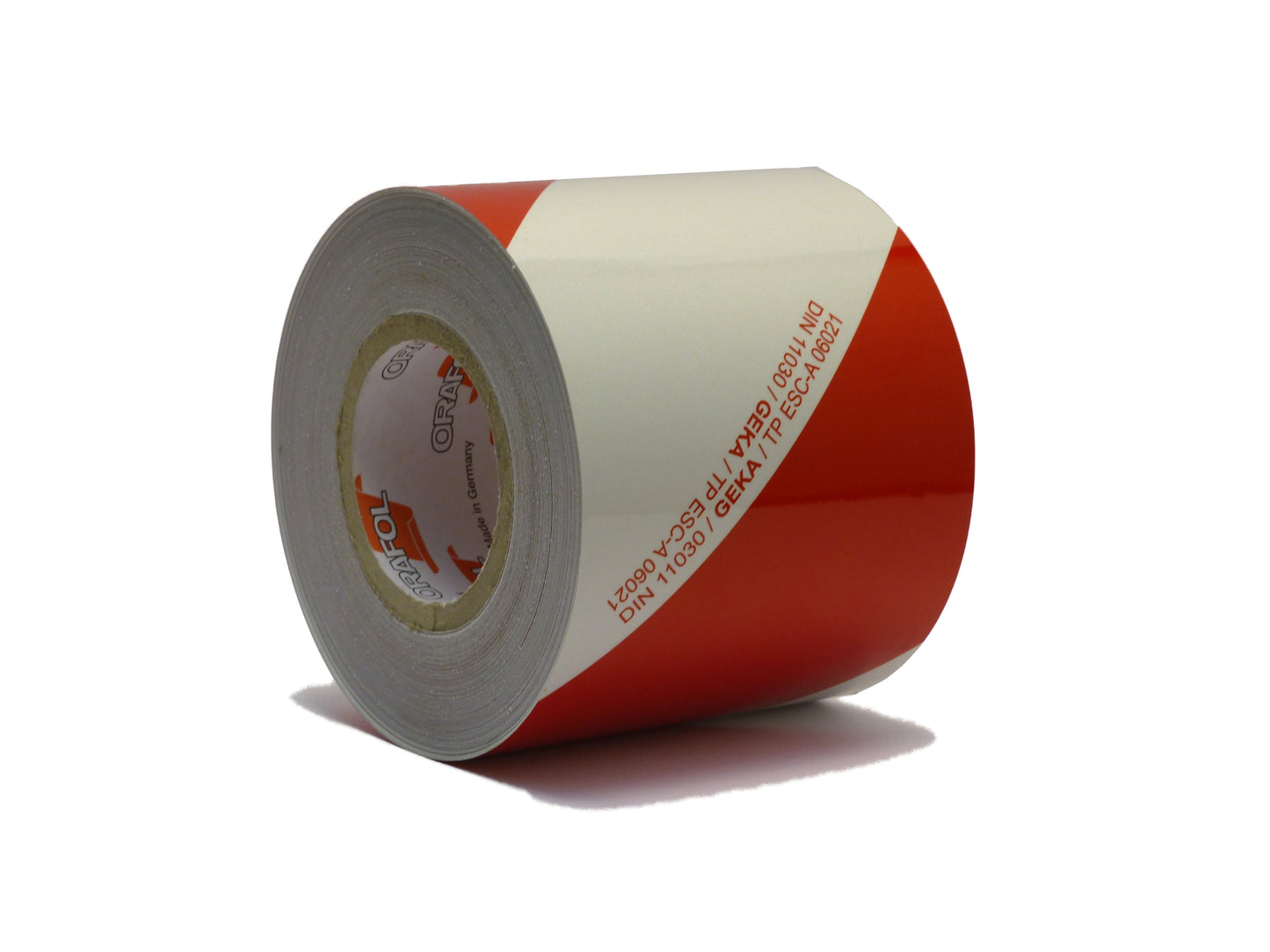 Reflective foil roll self-adhesive 141mm pointing right