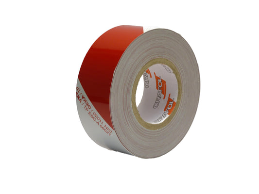 Reflective foil roll self adhesive 60mm pointing left